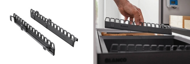 セレクトクリップ:ボックス上端に取り付ける袋掛け部品です。左右で1セットになっています。(全モデルに対応/8Lボックスには非対応) セレクトクリップ:ボックス上端に取り付ける袋掛け部品です。左右で1セットになっています。(全モデルに対応/8Lボックスには非対応)