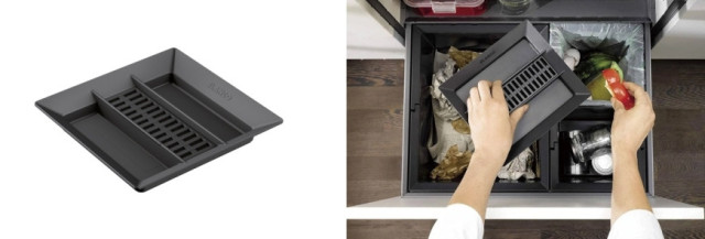リッド for 8L アクティバイオ:8Lボックス用の活性炭フィルター付きフタです。臭いを軽減します。 リッド for 8L アクティバイオ:8Lボックス用の活性炭フィルター付きフタです。臭いを軽減します。